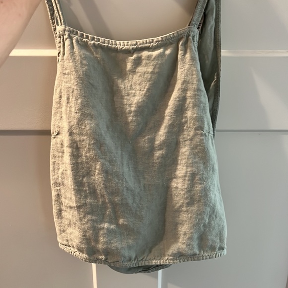 Zara Linen Wrap Top - Picture 4 of 7